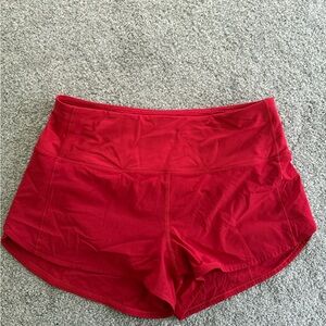 Lululemon high rise speed short